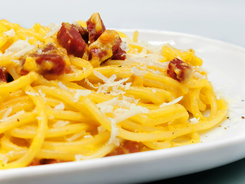 espagueti-carbonara-jamon-teruel-dop